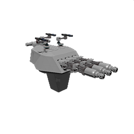 Battleship Parizhskaya Kommuna [Huge] Main caliber guns for all 4 holes