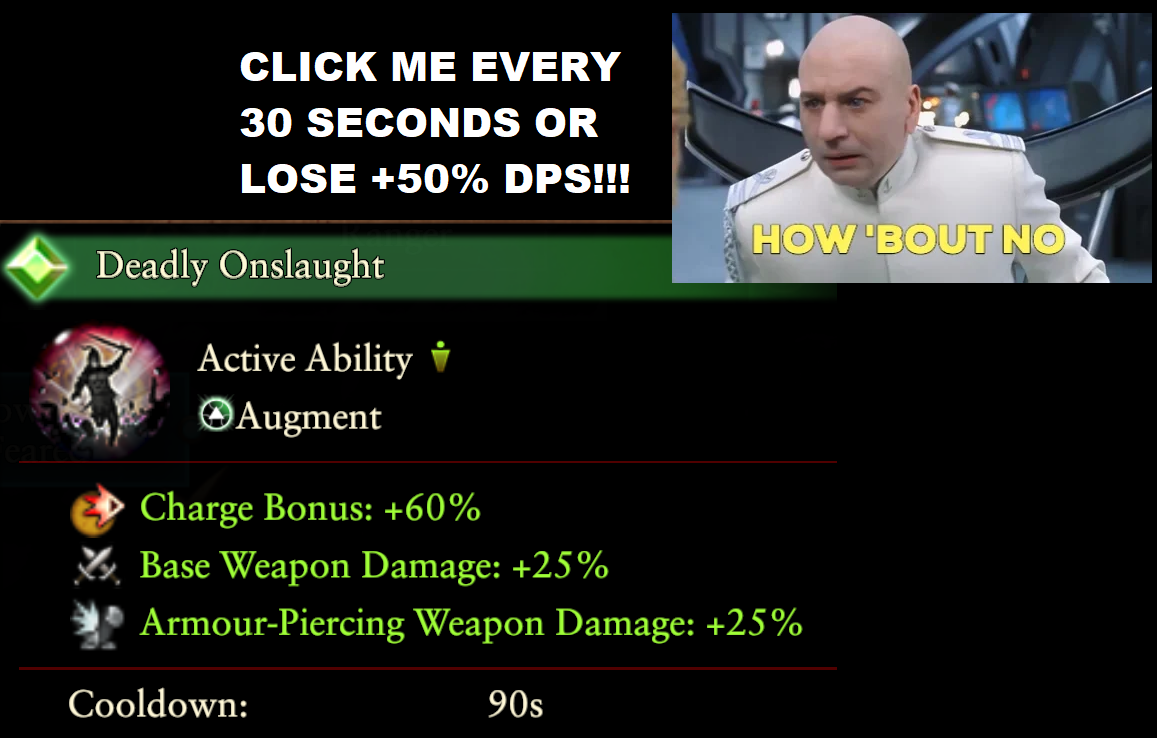 Permanent Active Skills