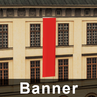 Hanging banner (PO compatible)