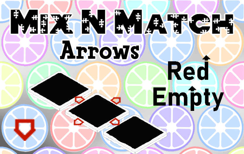 MixN'Match Arrows Red Empty