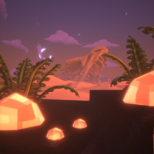abandoned desert temples