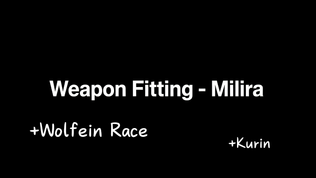 Weapon Fitting - Milira