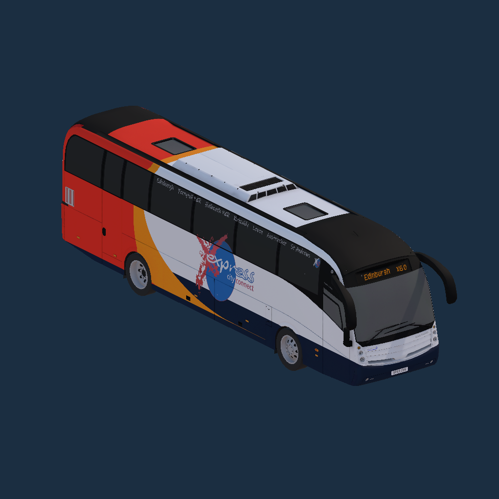 Volvo B9R Levante Stagecoach Express City Connect