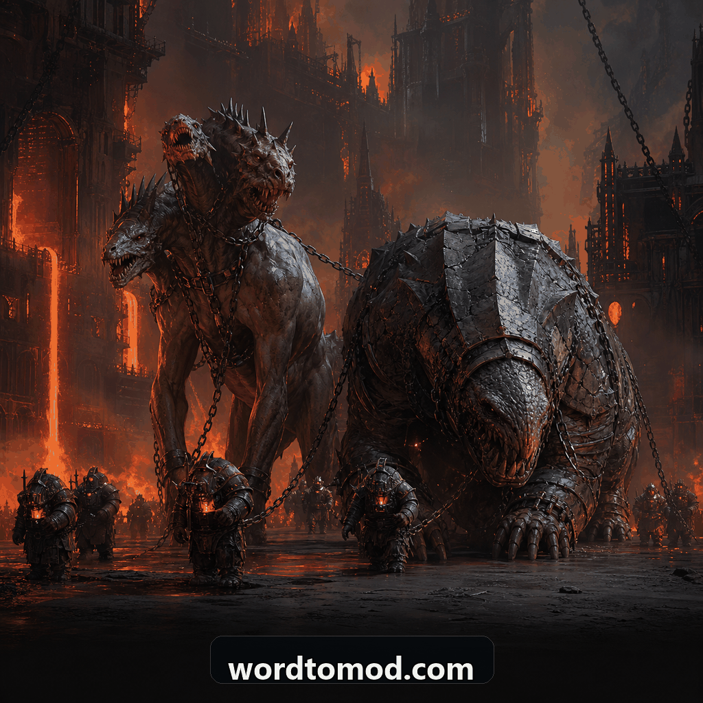 Darklands Moulder Behemoths for Chaos Dwarfs