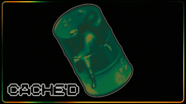 Cache'd (Holo) | Clean Toxic