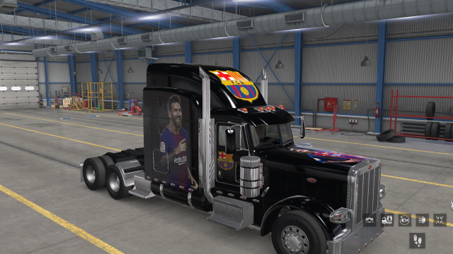 Messi Barcelona - Peterbilt 389