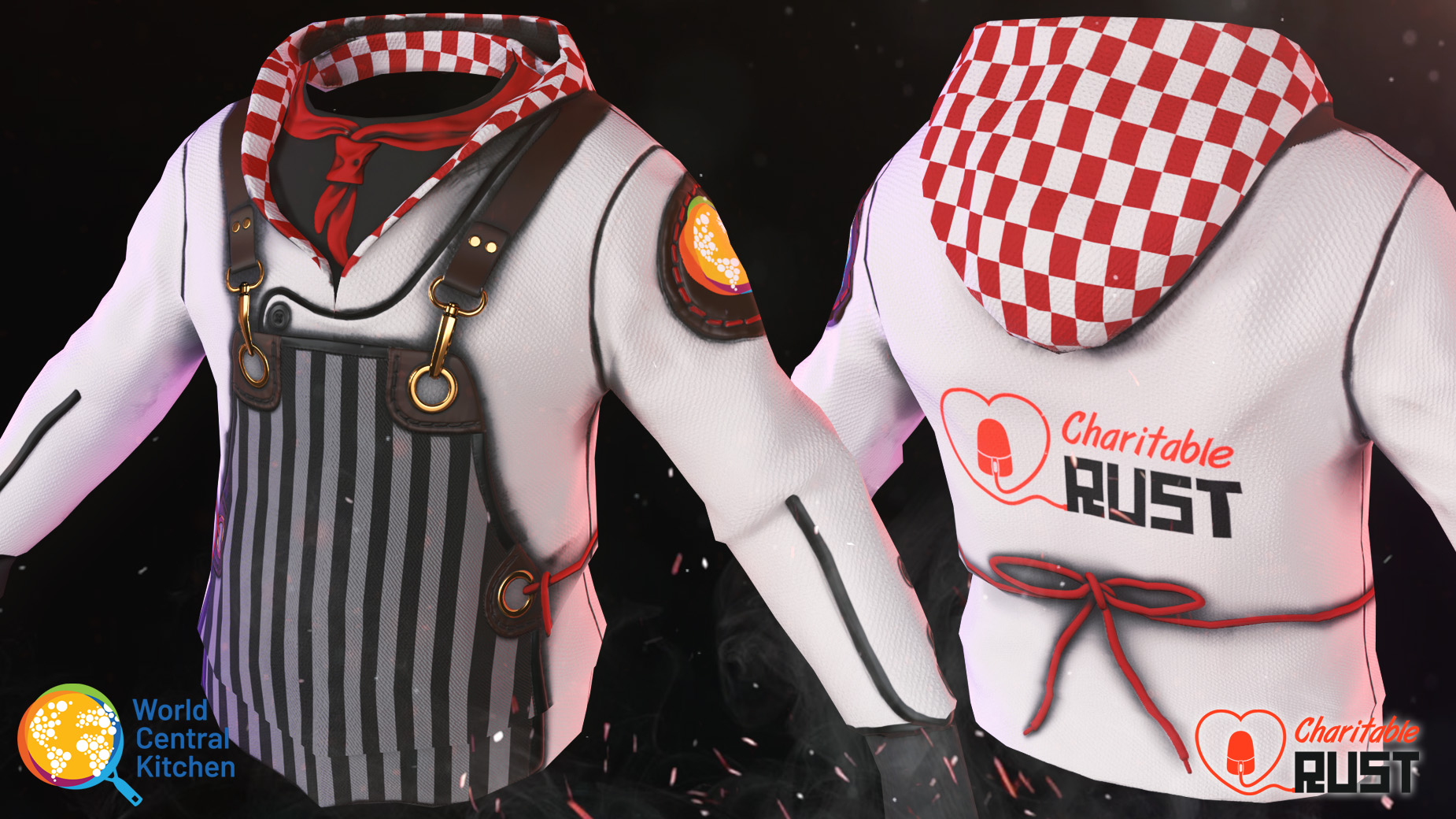 Charitable Rust 2022 Chef Pants