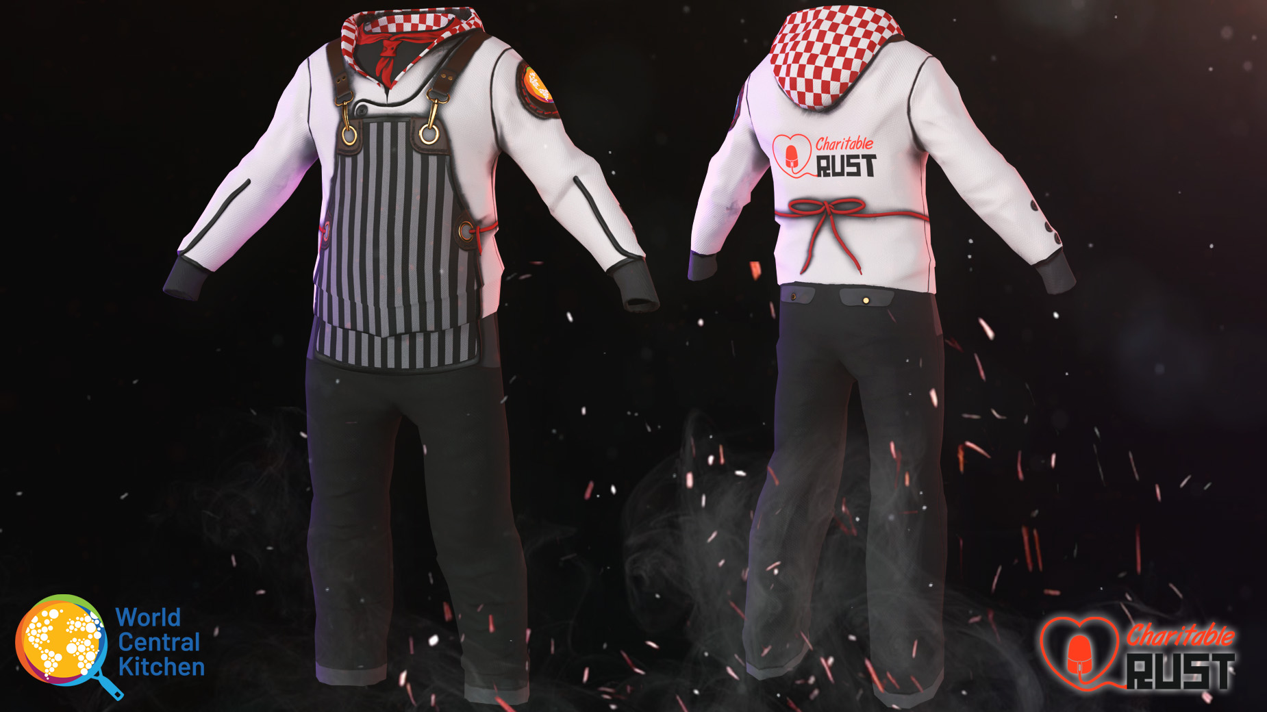 Charitable Rust 2022 Chef Pants