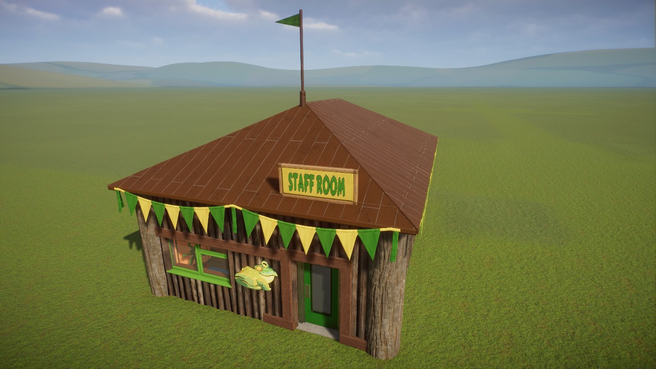 Logs and Flags Staff Room Large
