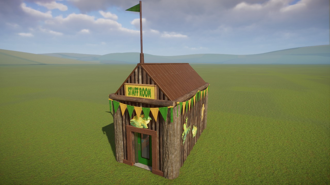 Logs and Flags Staff Room Small