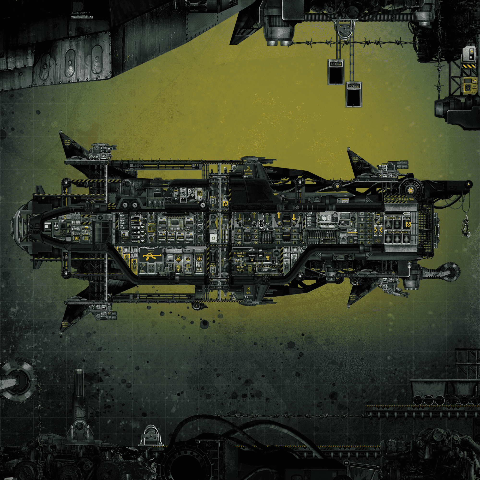 Combat Rig 313 战斗改装 – Barotrauma Mod