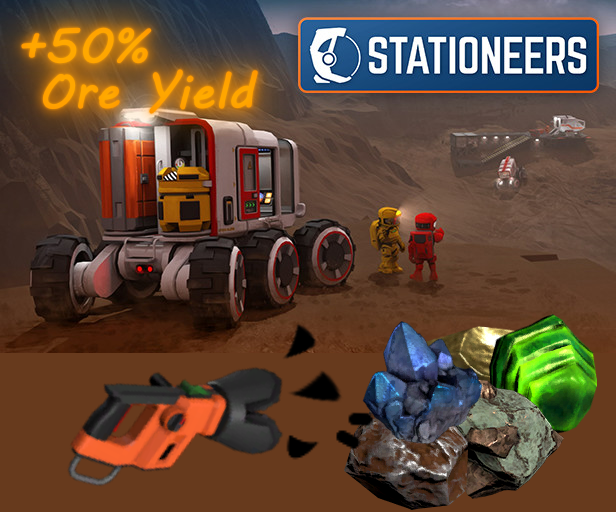 Ore Yield +50%