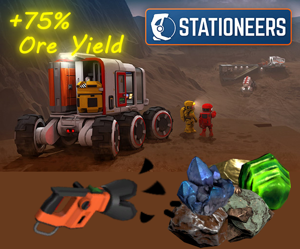 Ore Yield +75%