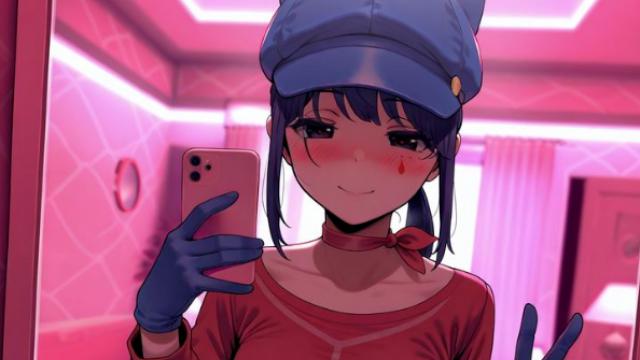 R-18 Cappie (MiSide) animated Glow Adrenaline