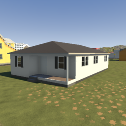 1970s 3 bedroom prefab house (unfurnished)