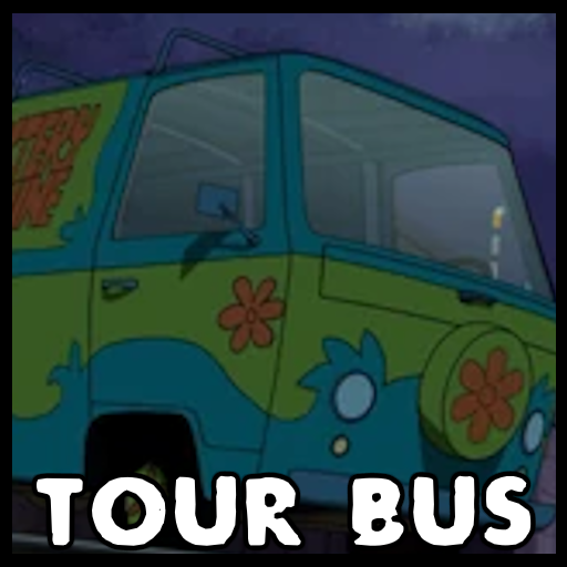 Mystery Machine replaces Midnight Riders Tour Bus
