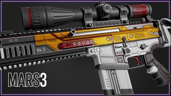 SCAR-20 | MARS 3 (Yellow)