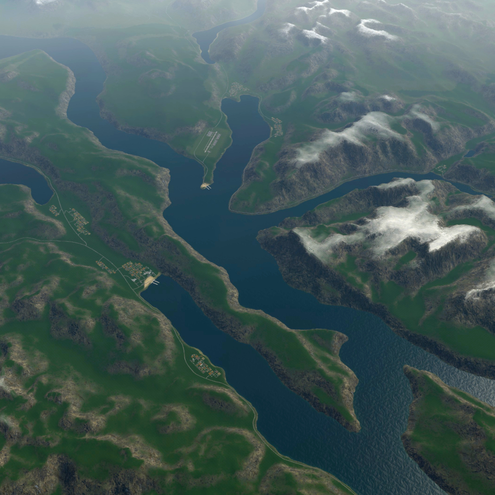 Norway Fjords Modded