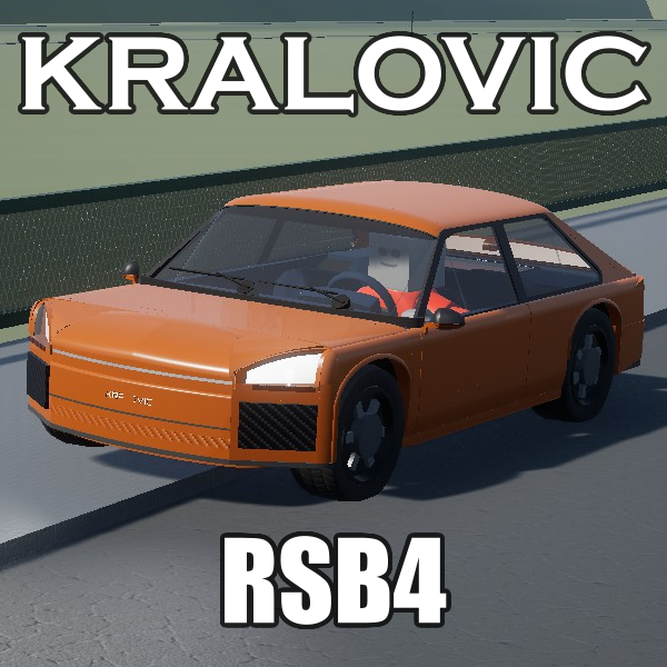 Kralovic™ 2013 RSB4 (Rear engined, Shooting Brake, 4 seats)