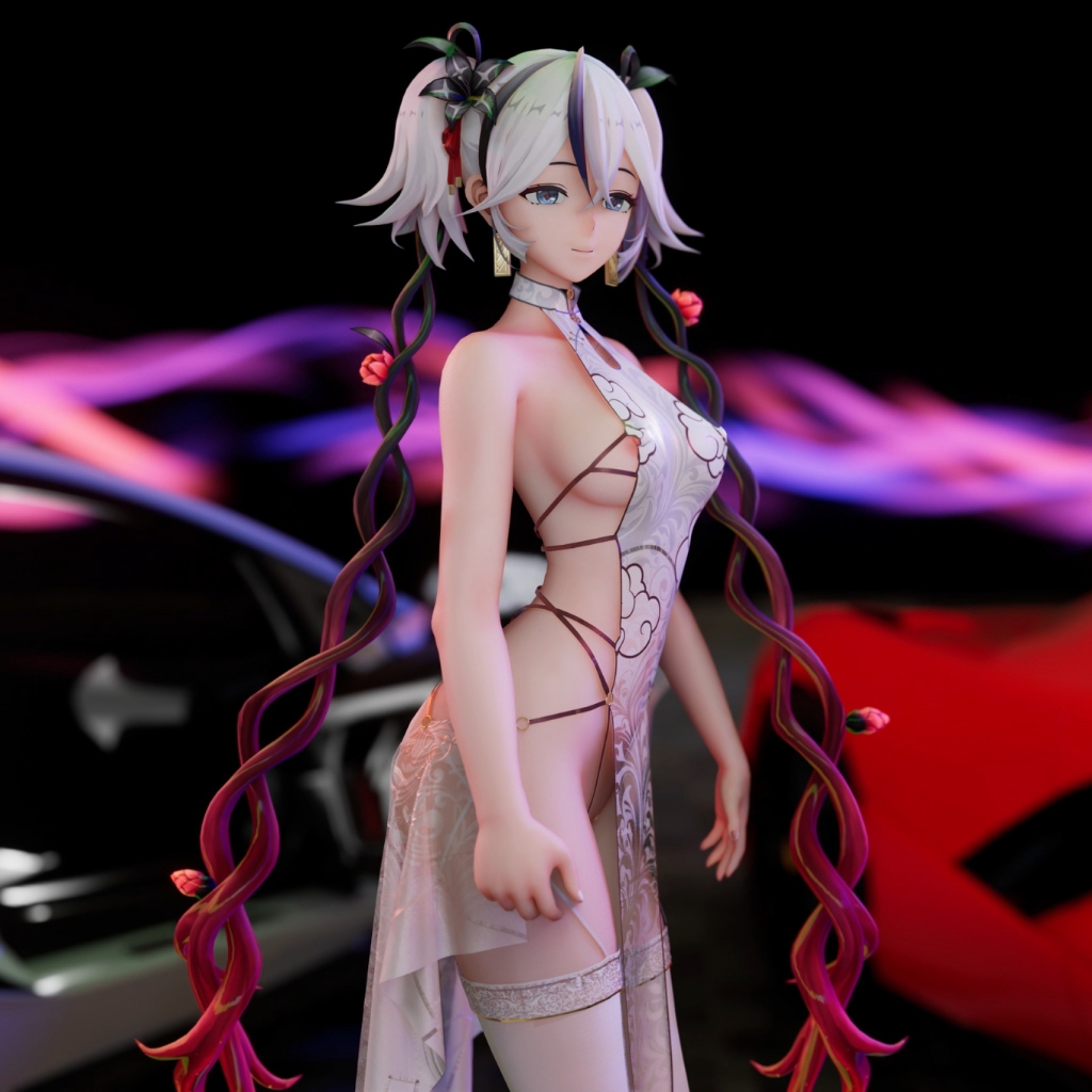 Blender4  椿 - MiniSkirt