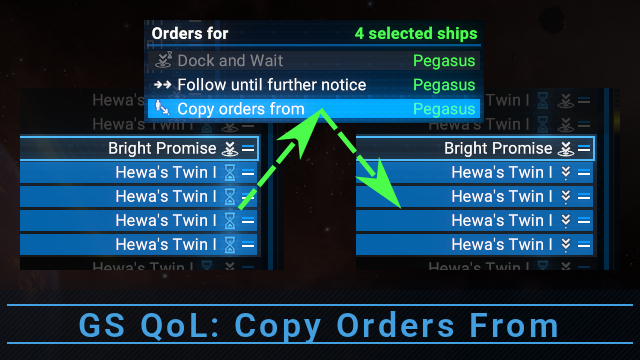 GS QoL: Copy Orders From