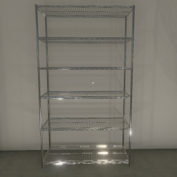 Wire Storage Shelves - Chrome