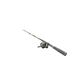 Fishing Rod resting green