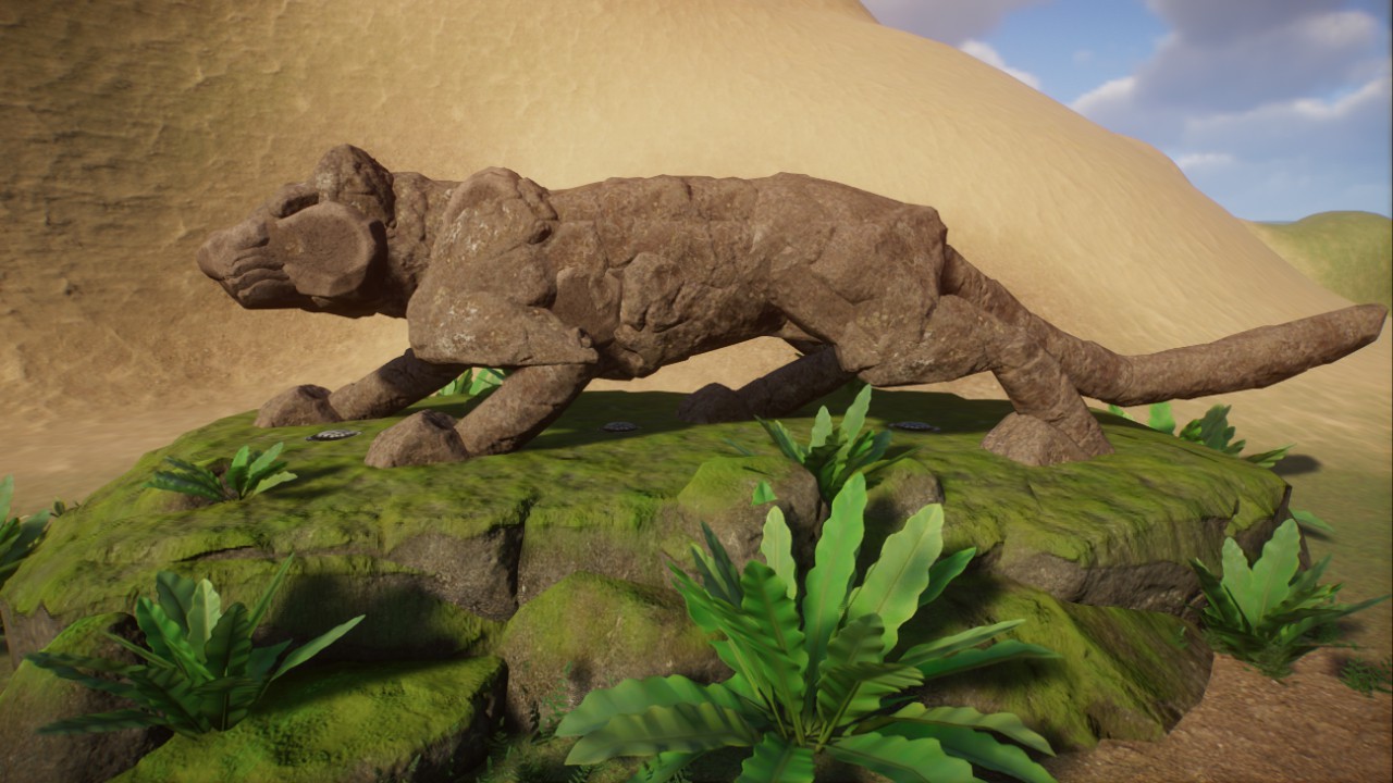 Panther Rock Sculpture