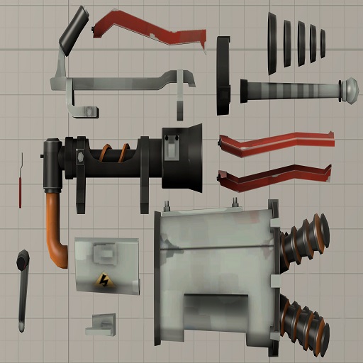 Team Fortress 2 Enhanced The Van de Graaff Wrath (Prop)