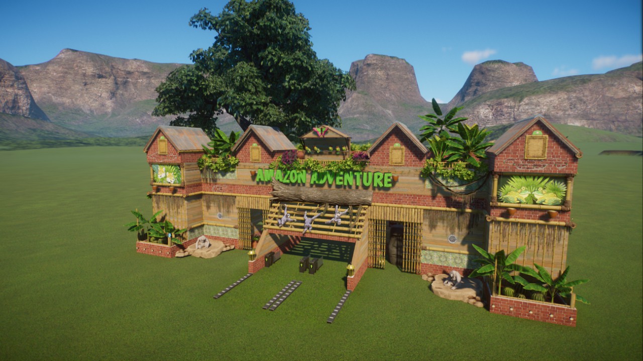 Amazon Adventures Zoo Entrance
