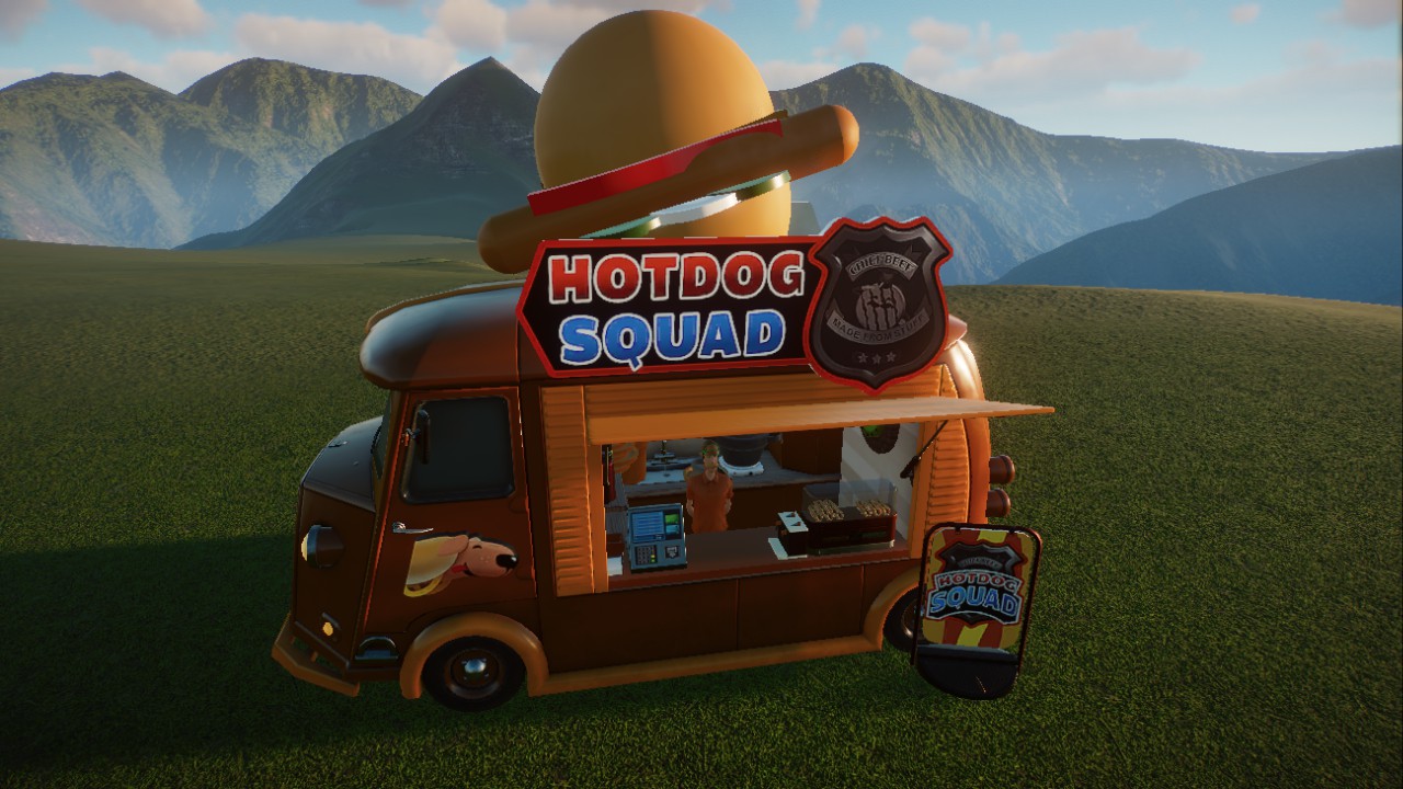 hotdog squad truck