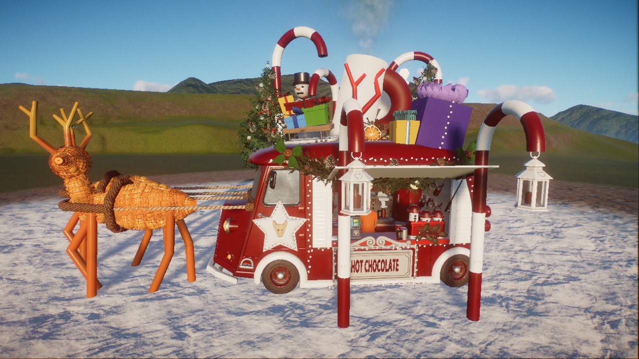 Street Fox Coffee Christmas Truck