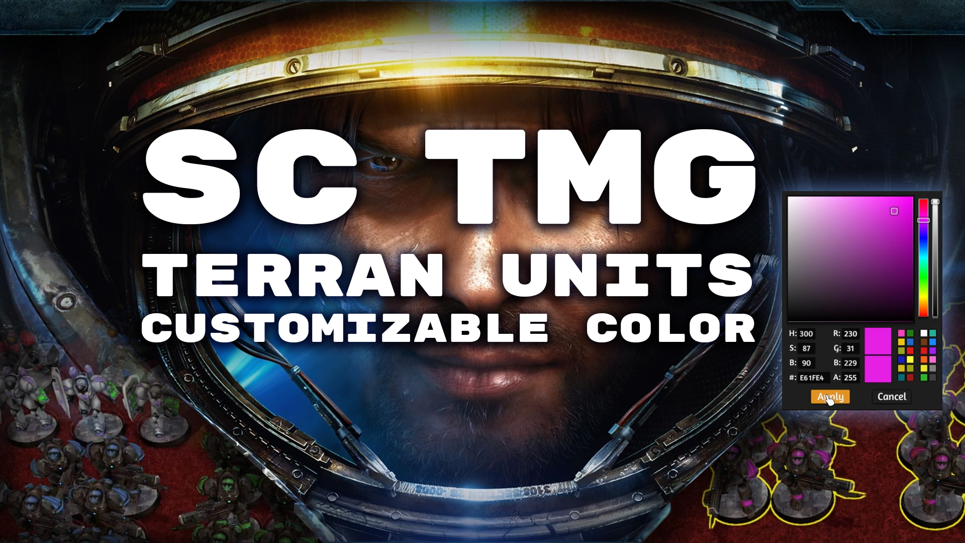 Starcraft TMG - Terran Models High Quality preview