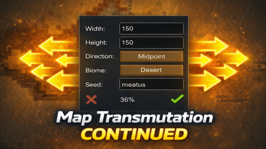 Map Transmutation Continued