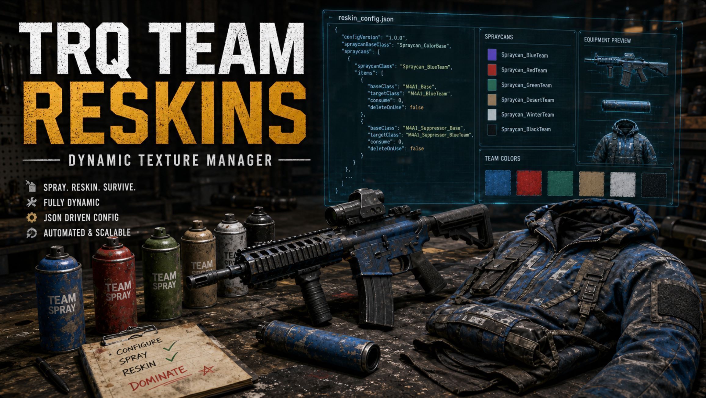 DRY - Reskin Manager