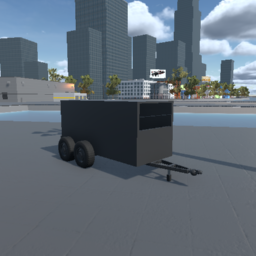 Vanguard Motors: X2 Model 2 Dual-Axle Trailer - Enclosed