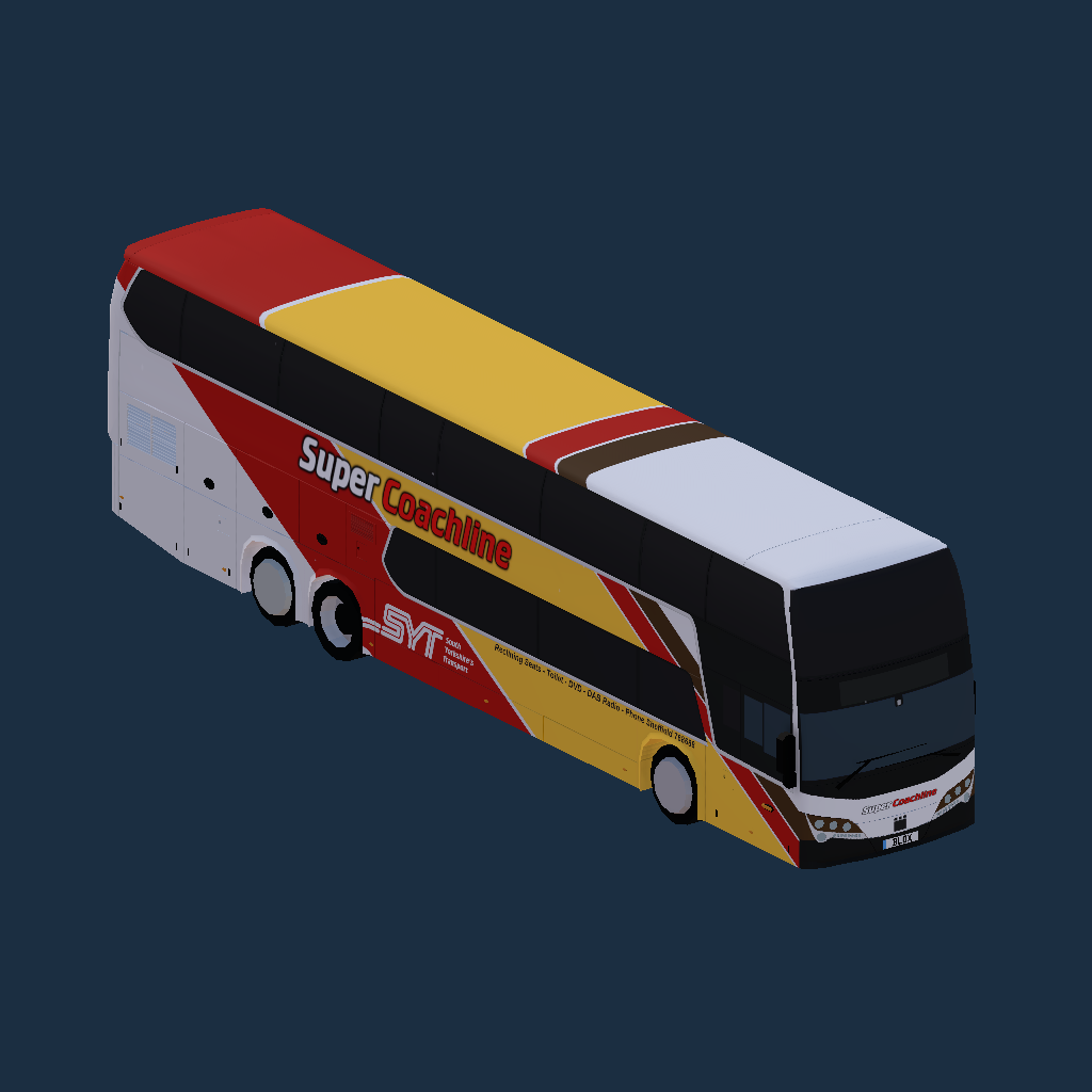 Plaxton Panorama (Unanimated) - SYT Super Coachline