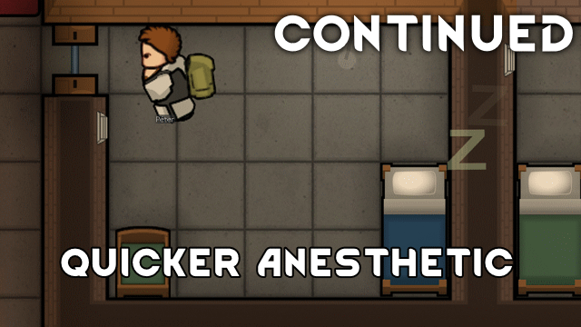 Quicker Anesthetic Continued