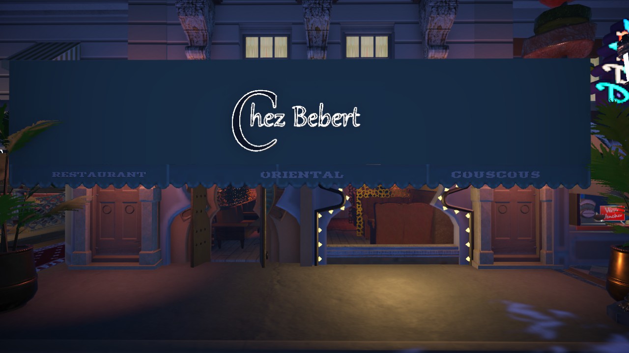 LUMINOUS SIGN - CHEZ BEBERT