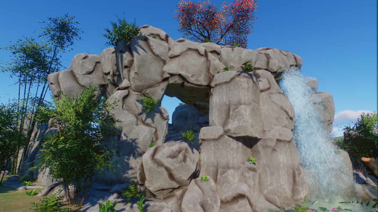 Fake Rock Scenery 2