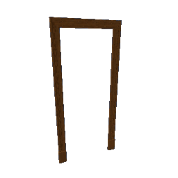 Door Paneling 2m x 0,75m DarkWood Nut