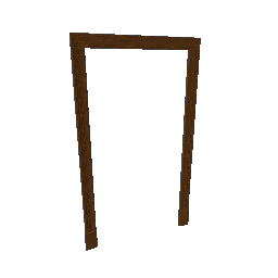 Door Paneling 2m x 1m DarkWood Nut