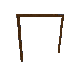 Door Paneling 2m x 2m DarkWood Nut
