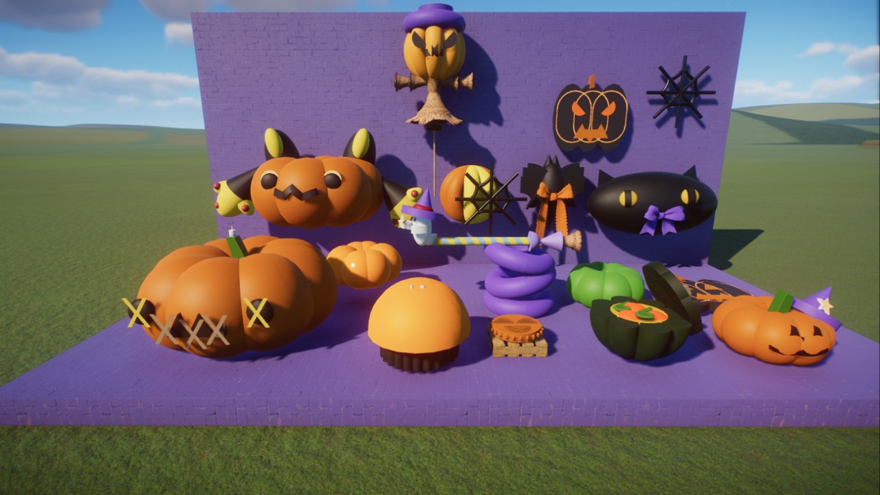 Happy Halloween万圣节套组