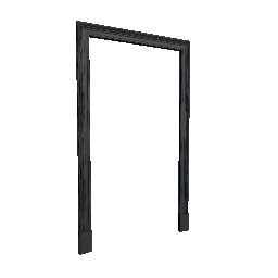 Door Paneling 2m x 1m Spruce Black
