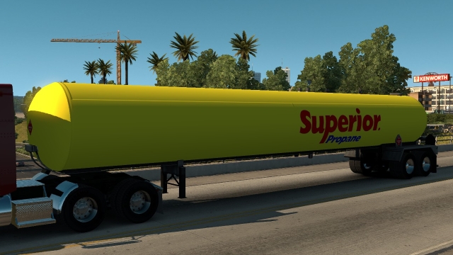 Standalone Superior Propane Tanker