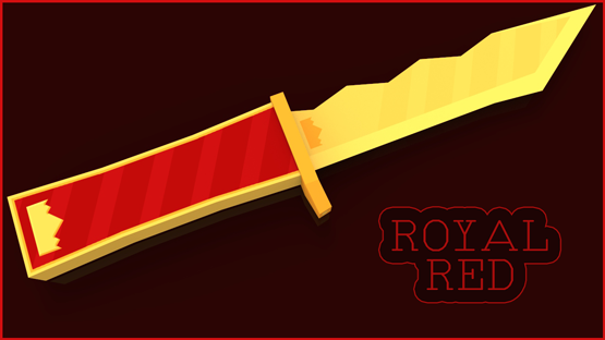 Military Knife | ROYAL RED
