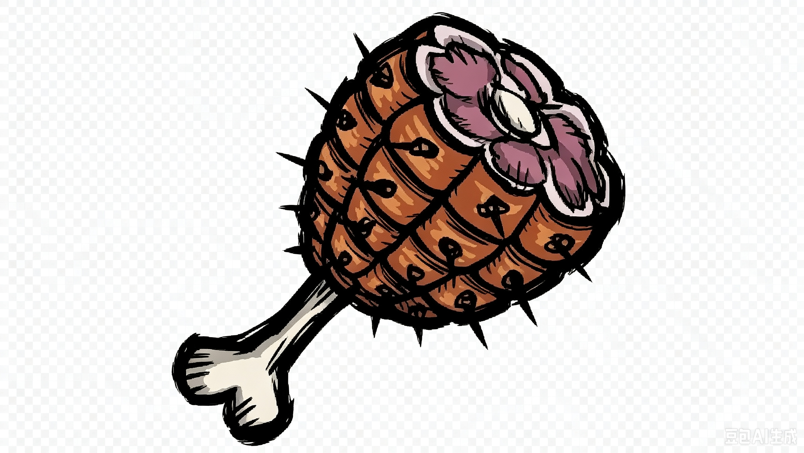 Upgradeable Lifesteal Ham Bat [Cleave Attack]
