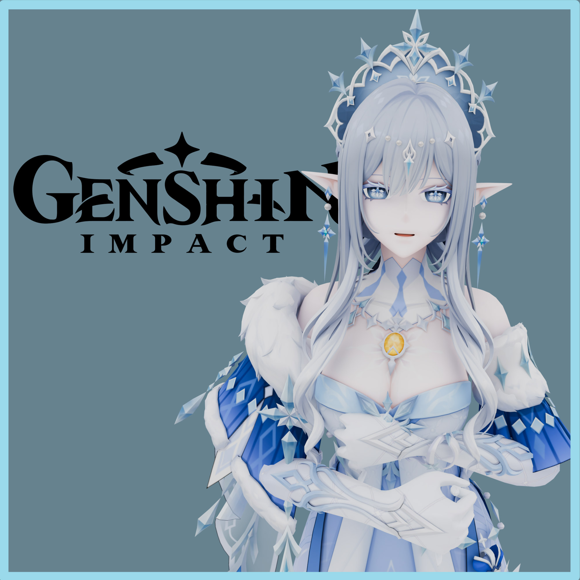 Genshin Impact - The Tsaritsa Anastasya Feodorovna Snezhnaya (PM & NPCs)