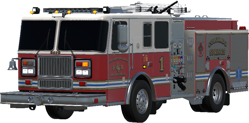Colorado Springs Fire Department Eng 1